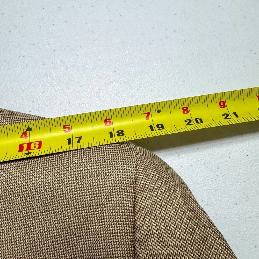 Ralph Ralph Lauren Blazer Mens 40R Brown‎ Check Wool Bamboo Rayon Sport Coat